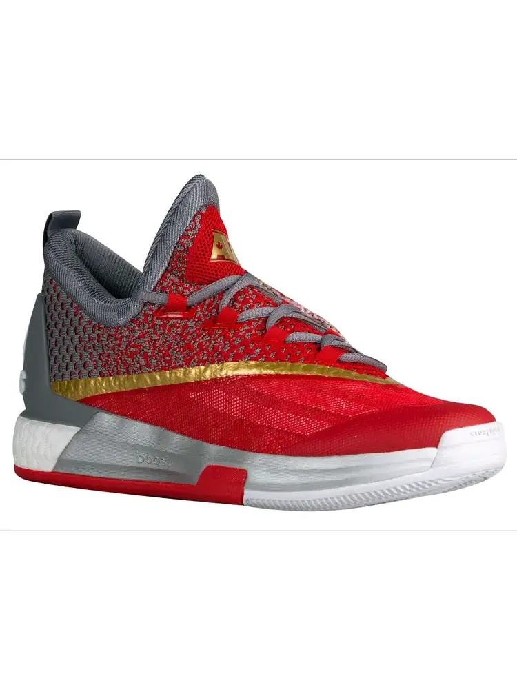 Кроссовки Adidas Crazylight Boost 2.5 Low 'Andrew Wiggins' — изображение 2 из 4, красный