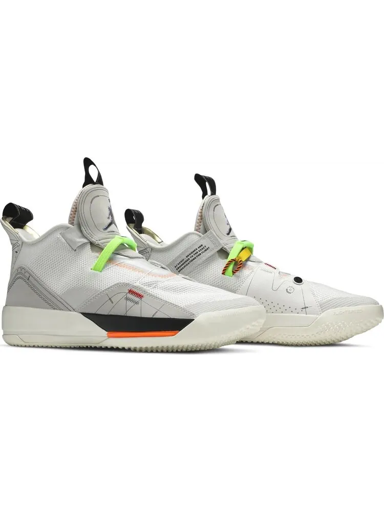 Кроссовки Air Jordan 33 Vast Grey — изображение 8 из 8, серый