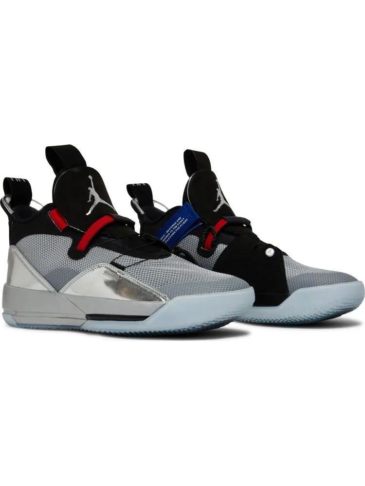 Кроссовки Air Jordan 33 All Star — изображение 8 из 8, серебряный