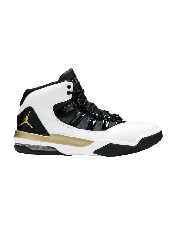 Кроссовки Air Jordan Jordan Max Aura 'White Black Gold' — изображение 1 из 9