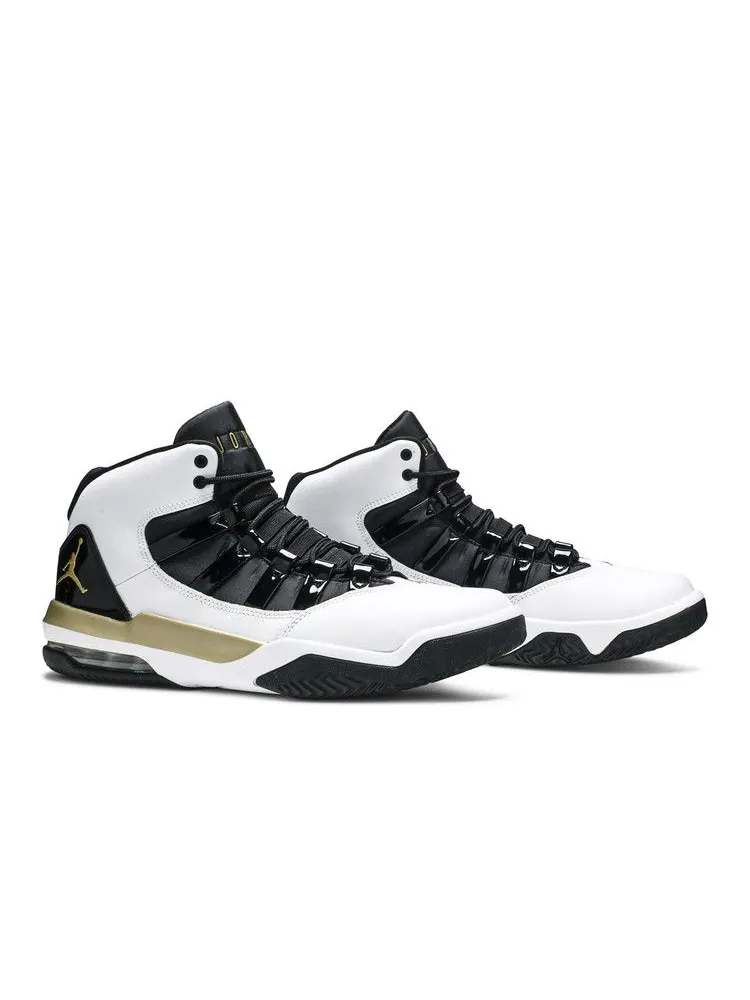 Кроссовки Air Jordan Jordan Max Aura 'White Black Gold' — изображение 9 из 9
