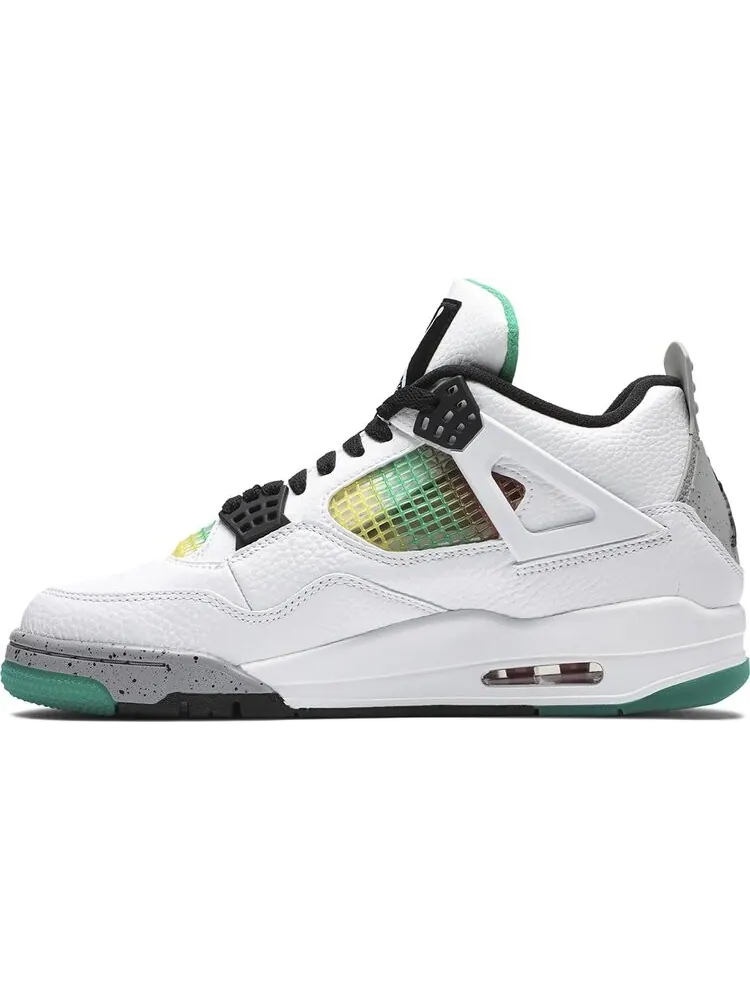 Кроссовки Wmns Air Jordan 4 Retro Rasta — изображение 3 из 8, белый