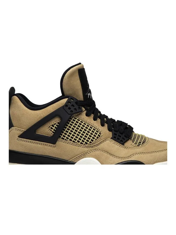 Кроссовки Air Jordan Wmns Air Jordan 4 Retro 'Mushroom' — изображение 2 из 4, загар