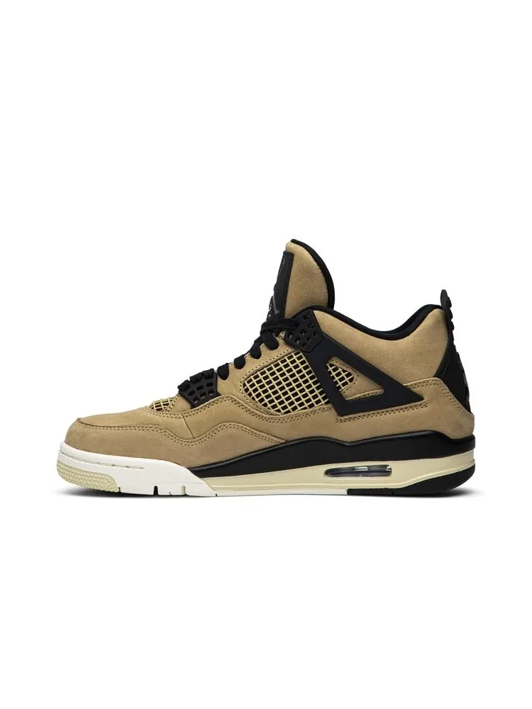 Кроссовки Air Jordan Wmns Air Jordan 4 Retro 'Mushroom' — изображение 3 из 4, загар