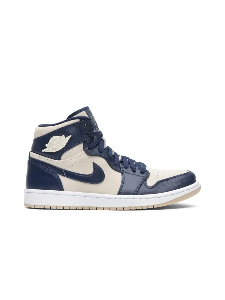 Кроссовки Air Jordan Wmns Air Jordan 1 High 'Navy Cream' — изображение 1 из 4, синий