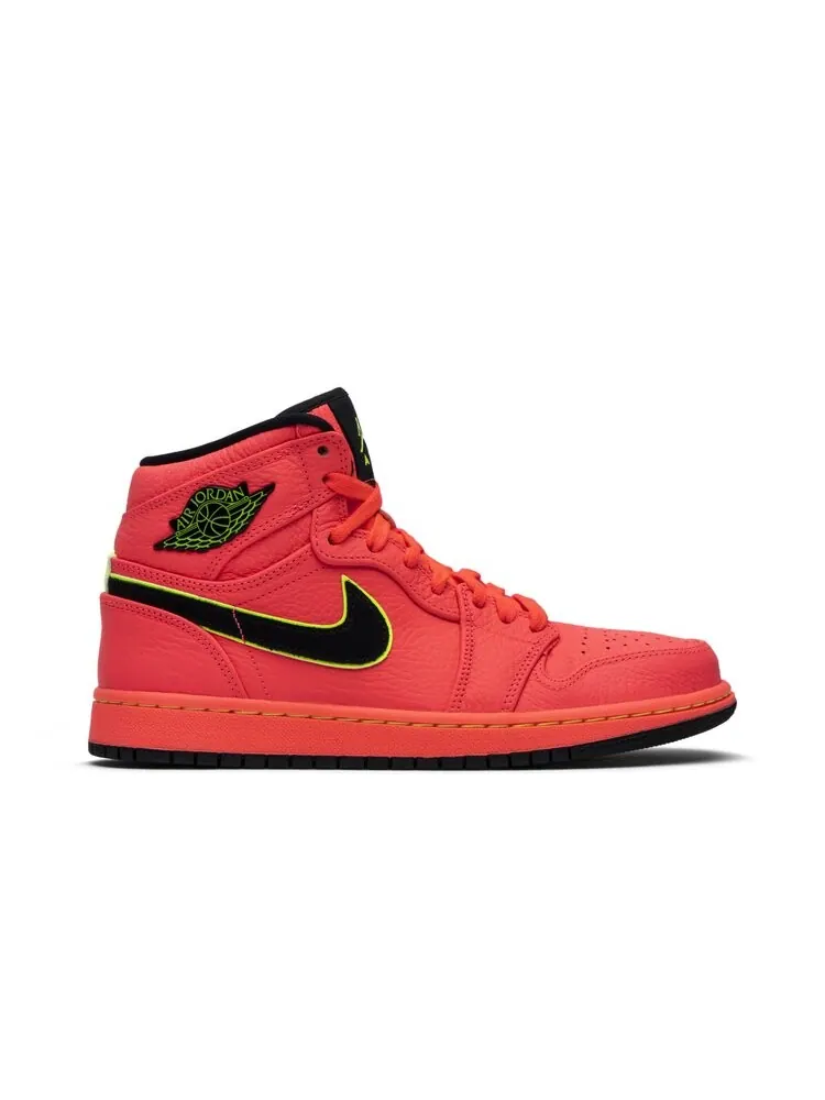 Кроссовки Air Jordan Wmns Air Jordan 1 High Premium 'Hot Punch' — изображение 1 из 4, красный
