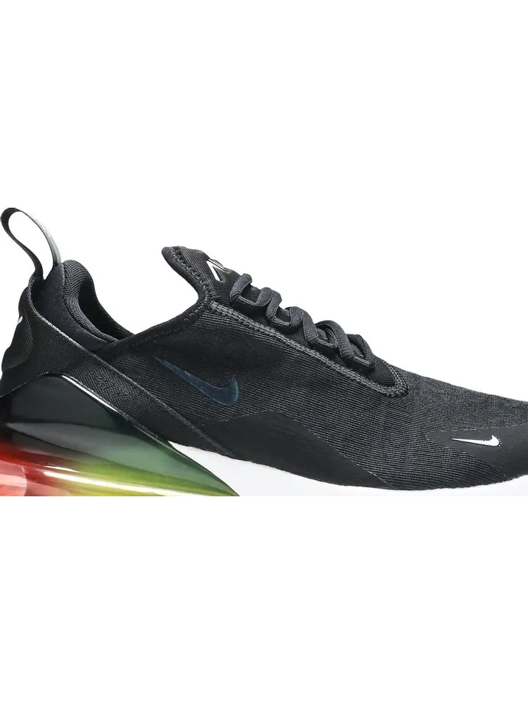 Кроссовки Nike Air Max 270 SE 'Rainbow Heel' — изображение 2 из 8, черный