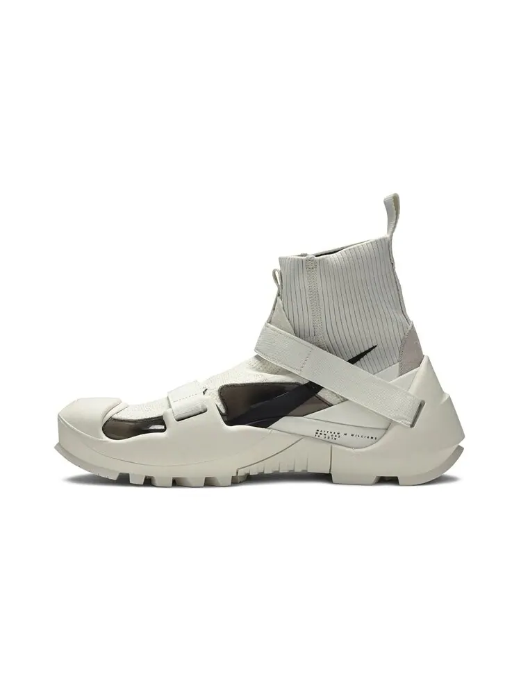 Кроссовки Nike Matthew M. Williams x Wmns Free Trainer 3 Flyknit SP 'Light Bone' — изображение 3 из 4, белый