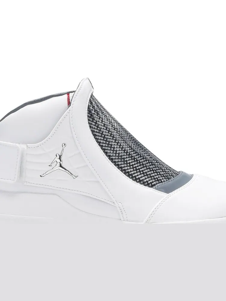 Кроссовки Air Jordan 19 Retro Flint 2019 — изображение 2 из 8, белый