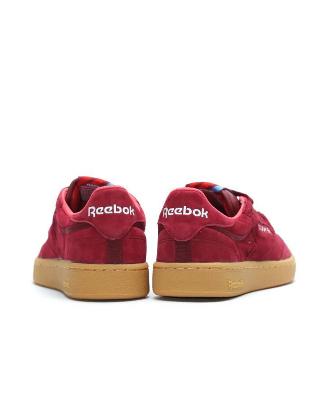 Кроссовки club c 85 indoor 'burgundy' Reebok — изображение 4 из 5, красный