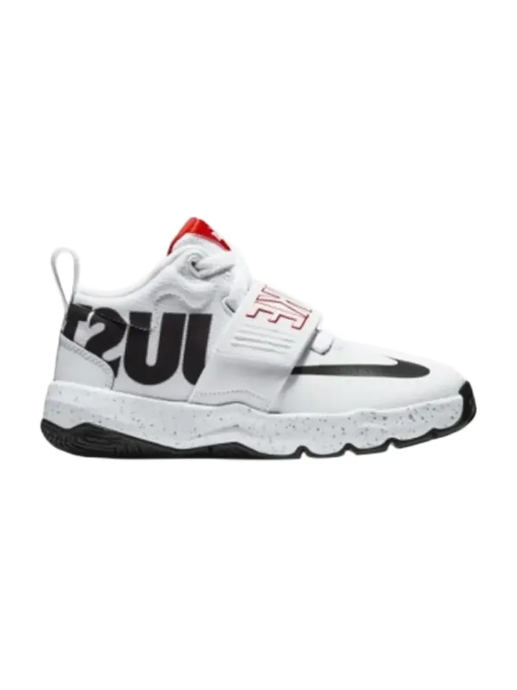 Кроссовки Nike Team Hustle D8 PS 'Just Do It' — изображение 1 из 1, белый