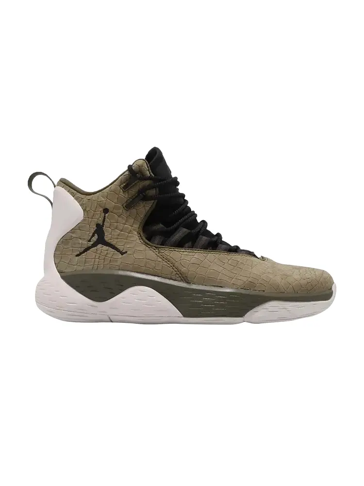 Кроссовки Air Jordan Jordan Super.Fly MVP PF 'Olive Canvas' — изображение 1 из 1, зеленый