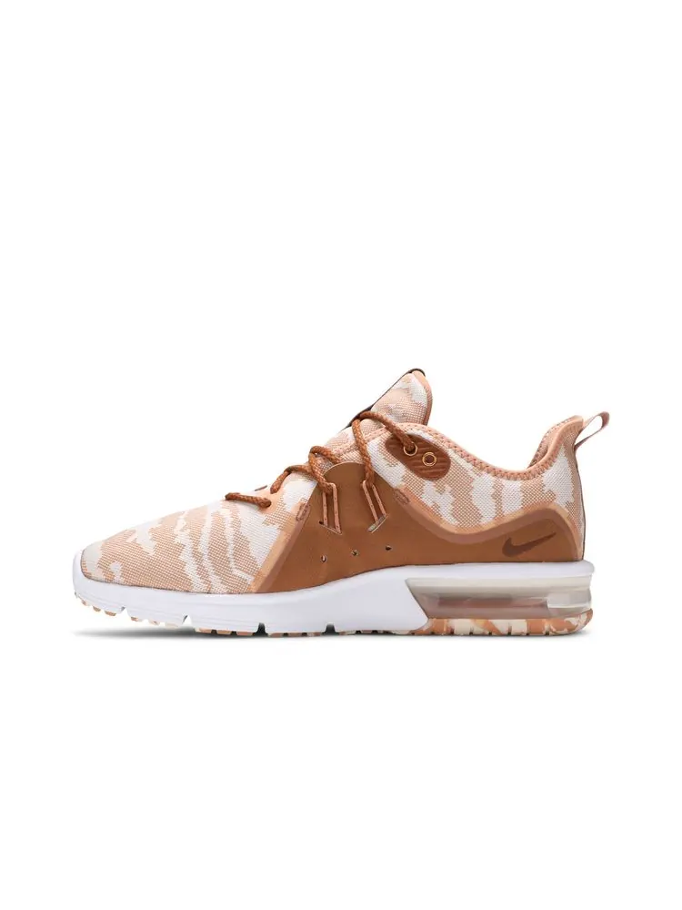 Кроссовки Air Max Sequent 3 'Cream Camo' — изображение 3 из 8, кремовый