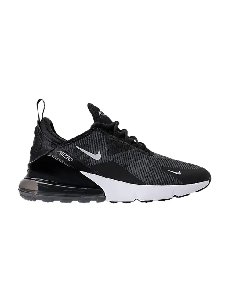Кроссовки Nike Air Max 270 Knit Jacquard GS 'Black' — изображение 1 из 1, черный