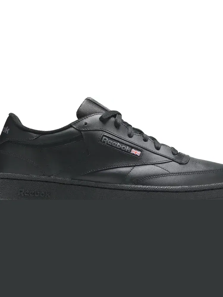 Кроссовки club c 85 'black charcoal' Reebok — изображение 2 из 8, черный