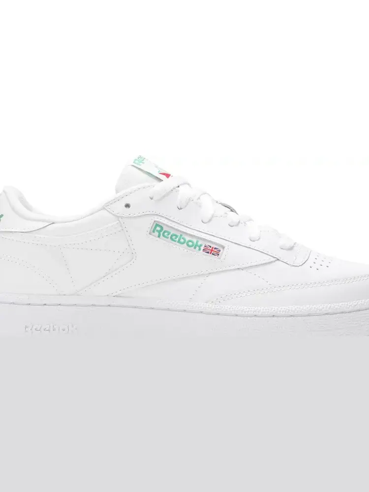 Кроссовки club c 85 'white green' Reebok — изображение 2 из 8, белый