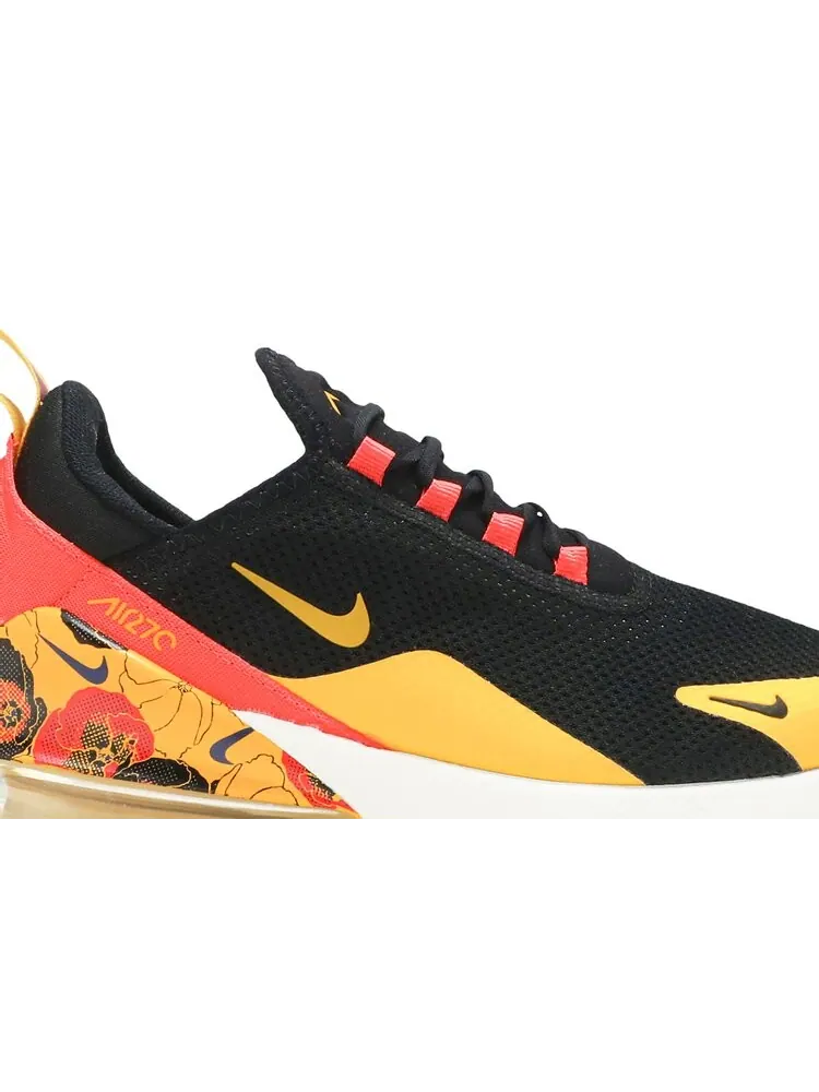 Кроссовки Nike Wmns Air Max 270 SE 'Floral Heel' — изображение 2 из 4, оранжевый