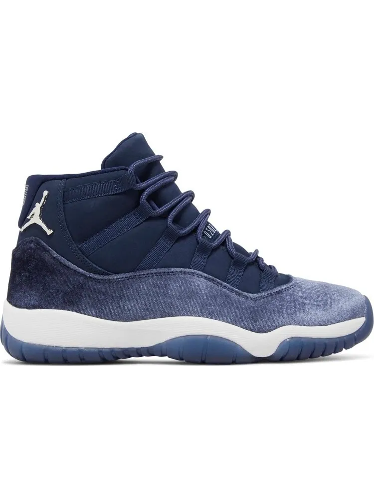 Кроссовки Wmns Air Jordan 11 Retro Midnight Navy Velvet — изображение 1 из 10, синий