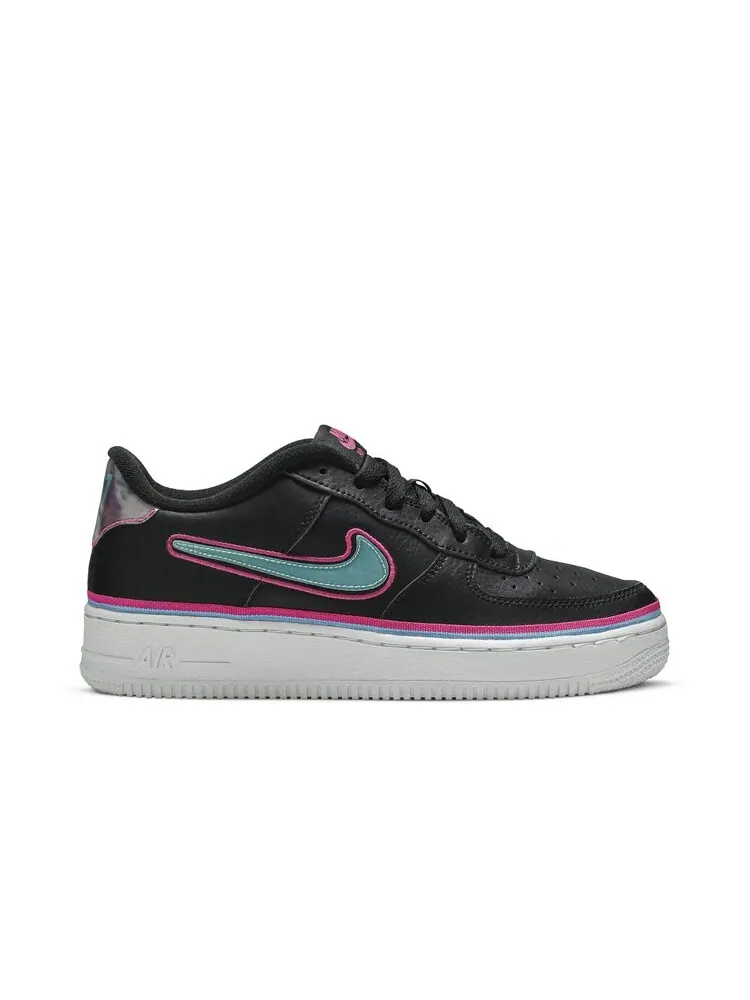 Кроссовки Nike Air Force 1 Low LV8 GS 'Miami Vice' — изображение 1 из 4, черный