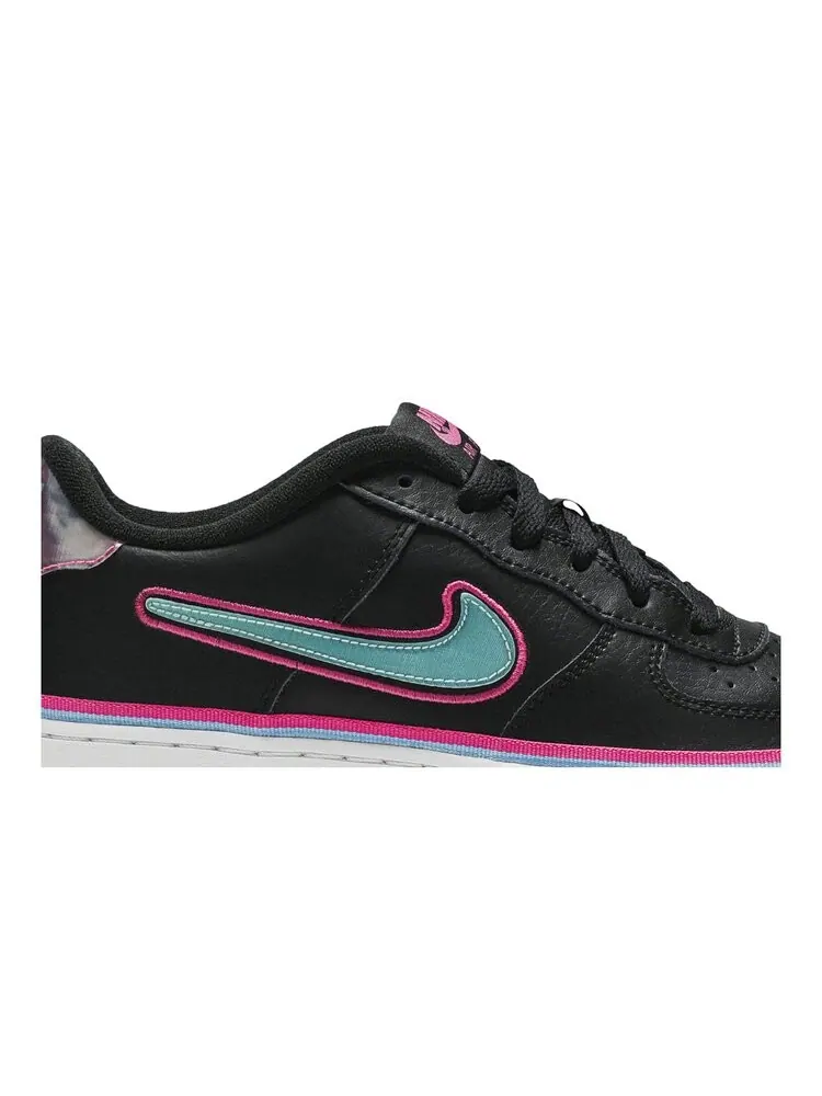 Кроссовки Nike Air Force 1 Low LV8 GS 'Miami Vice' — изображение 2 из 4, черный