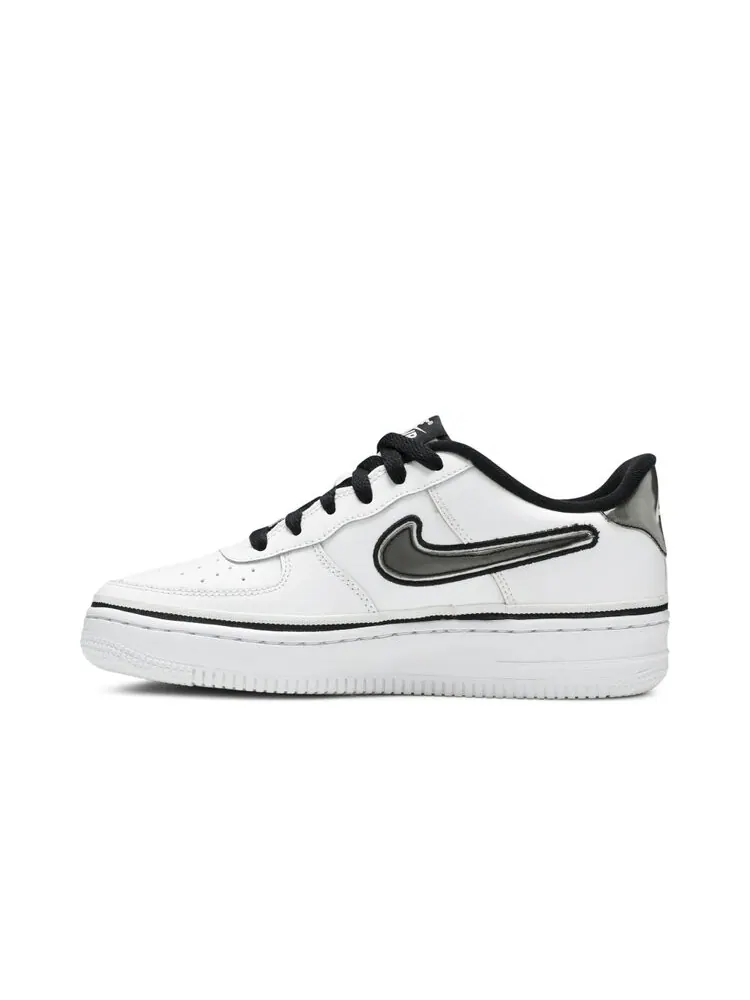 Кроссовки Nike Air Force 1 LV8 Sport GS 'White Black' — изображение 3 из 4, белый