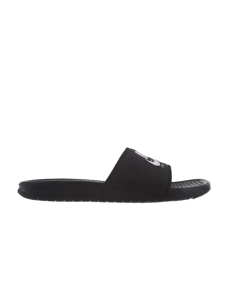Кроссовки Nike Benassi JDI TXT SE 'Black' — изображение 1 из 1, черный