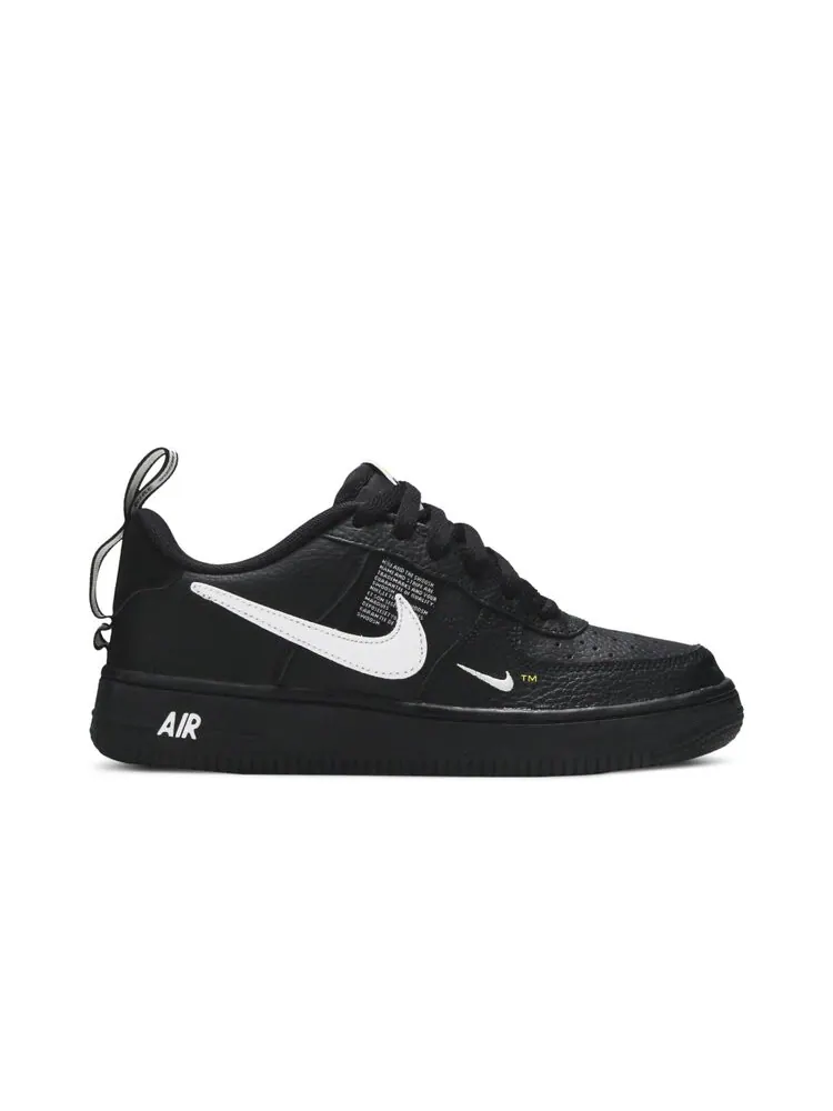 Кроссовки Nike Air Force 1 Lv8 Utility GS 'Overbranding' — изображение 1 из 4, черный