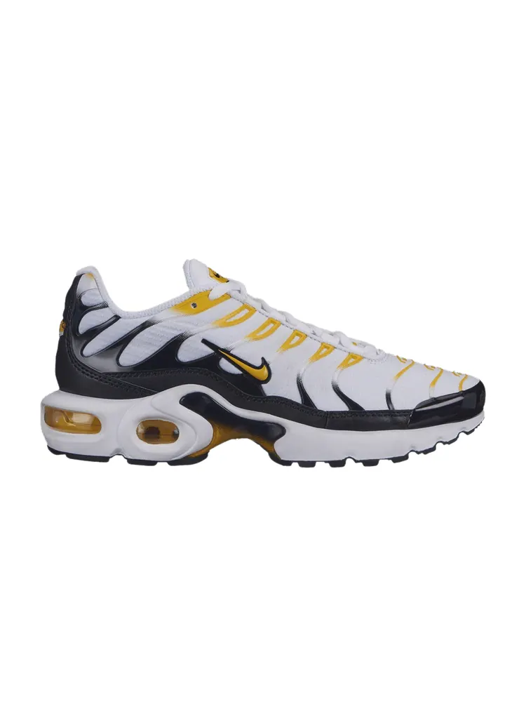 Кроссовки Nike Air Max Plus GS 'White Amarillo' — изображение 1 из 1, белый//черный