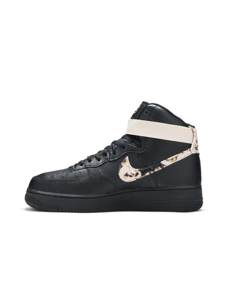Кроссовки Nike Air Force 1 High 'Acid Wash Print' — изображение 3 из 4, черный