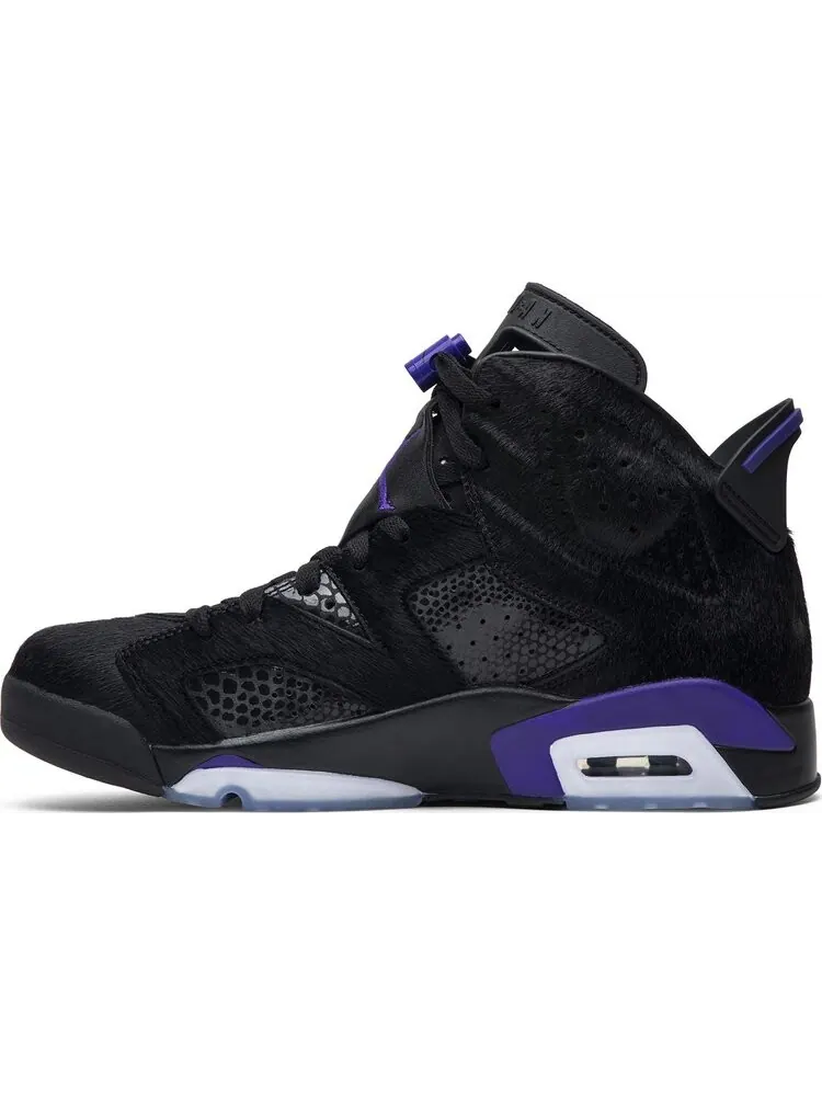 Кроссовки Social Status x Air Jordan 6 Retro Pony Hair — изображение 3 из 8, черный