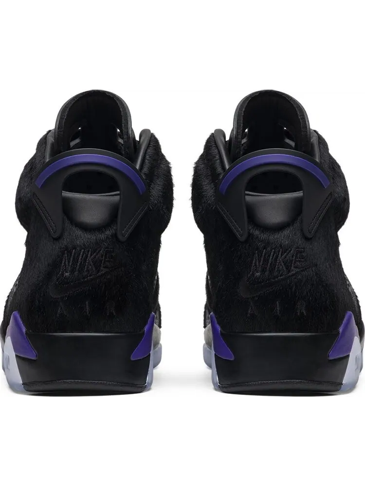 Кроссовки Social Status x Air Jordan 6 Retro Pony Hair — изображение 6 из 8, черный