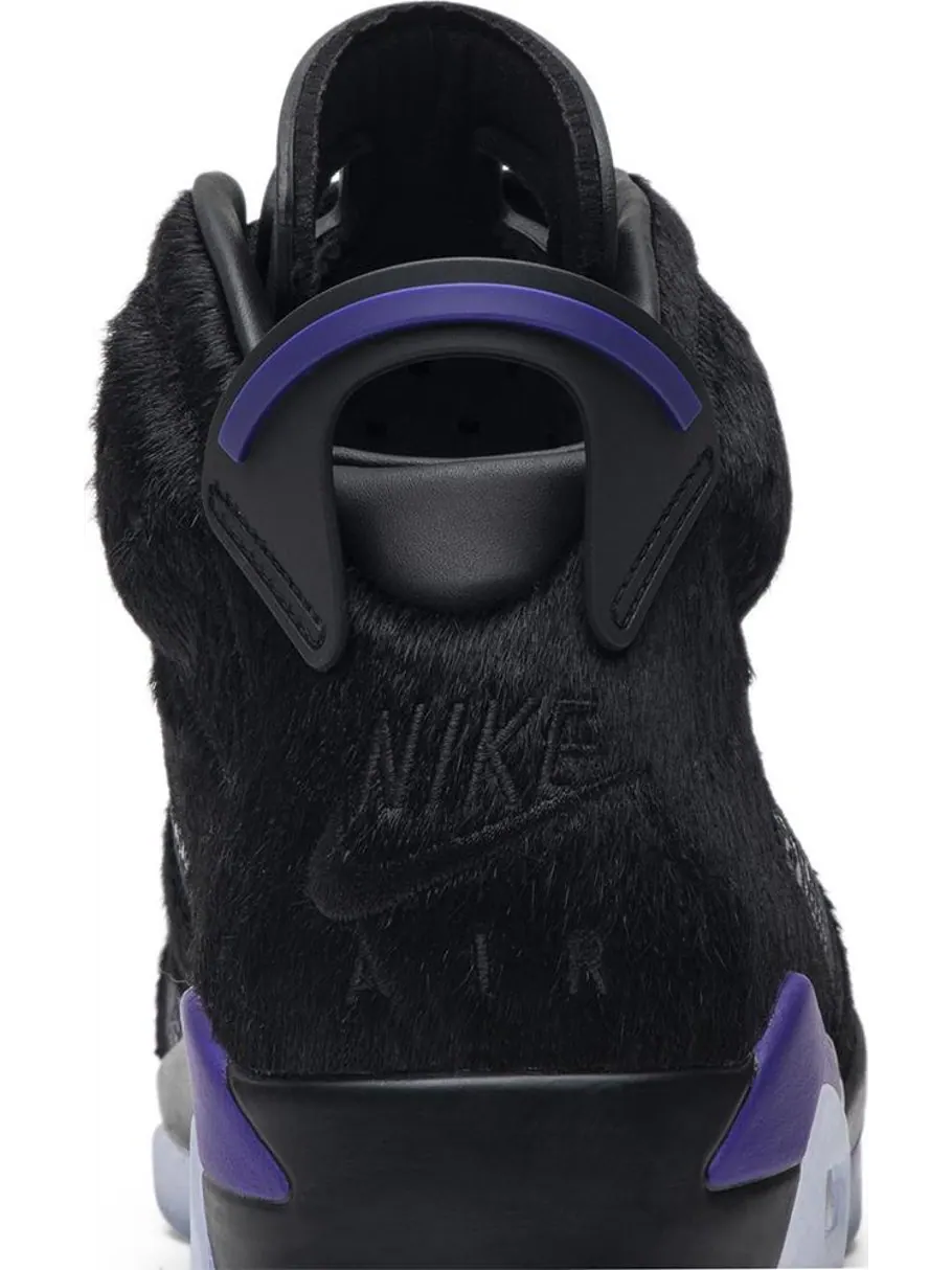 Кроссовки Social Status x Air Jordan 6 Retro Pony Hair — изображение 7 из 8, черный