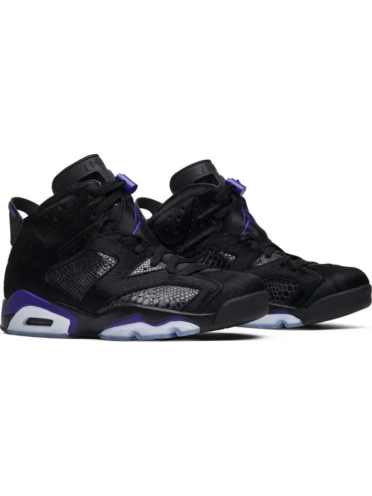 Кроссовки Social Status x Air Jordan 6 Retro Pony Hair — изображение 8 из 8, черный