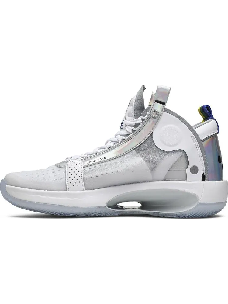 Кроссовки Air Jordan 34 Unite — изображение 3 из 8, белый