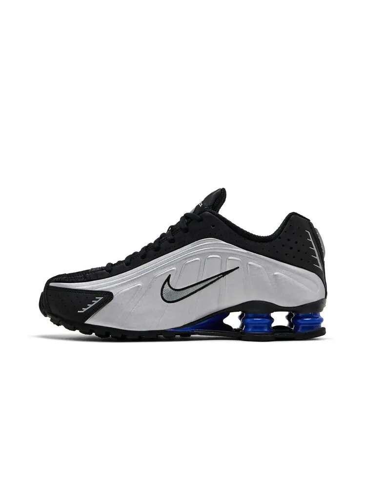 Кроссовки Nike Wmns Shox R4 Metallic Silver Racer Blue — изображение 3 из 6