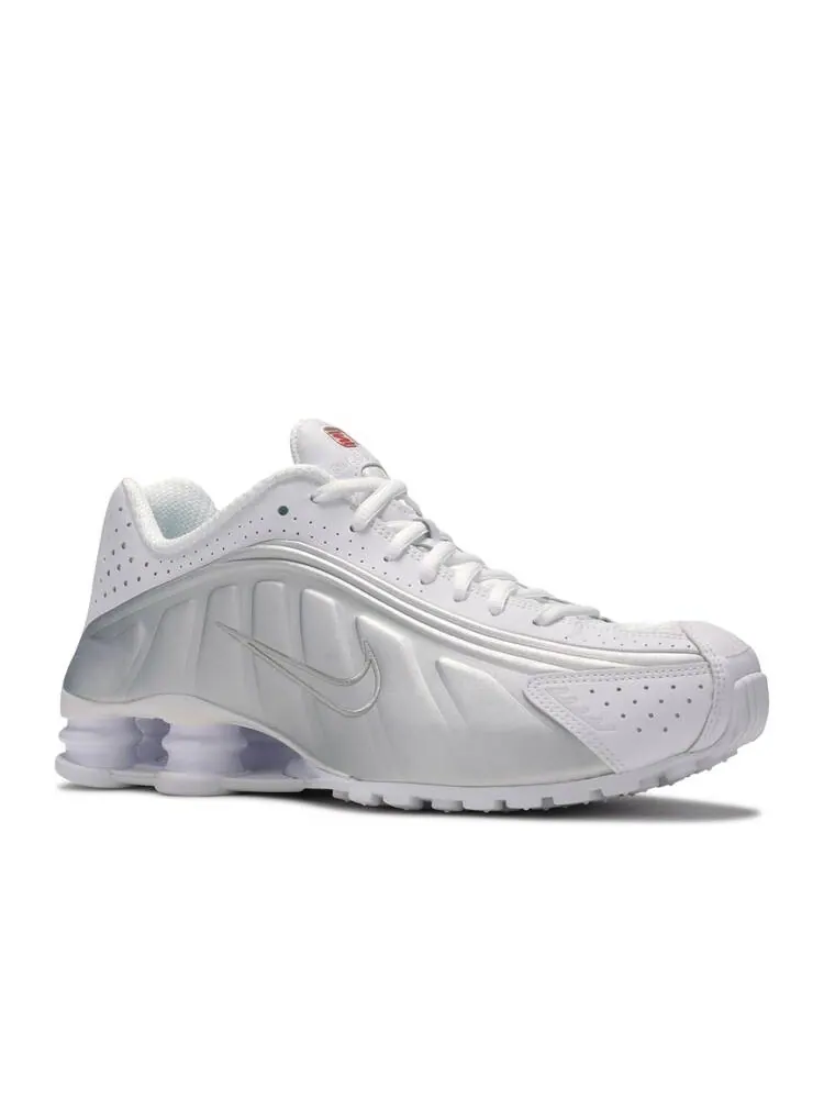 Женские кроссовки Nike Shox R4 'White Metallic' — изображение 2 из 10, белый