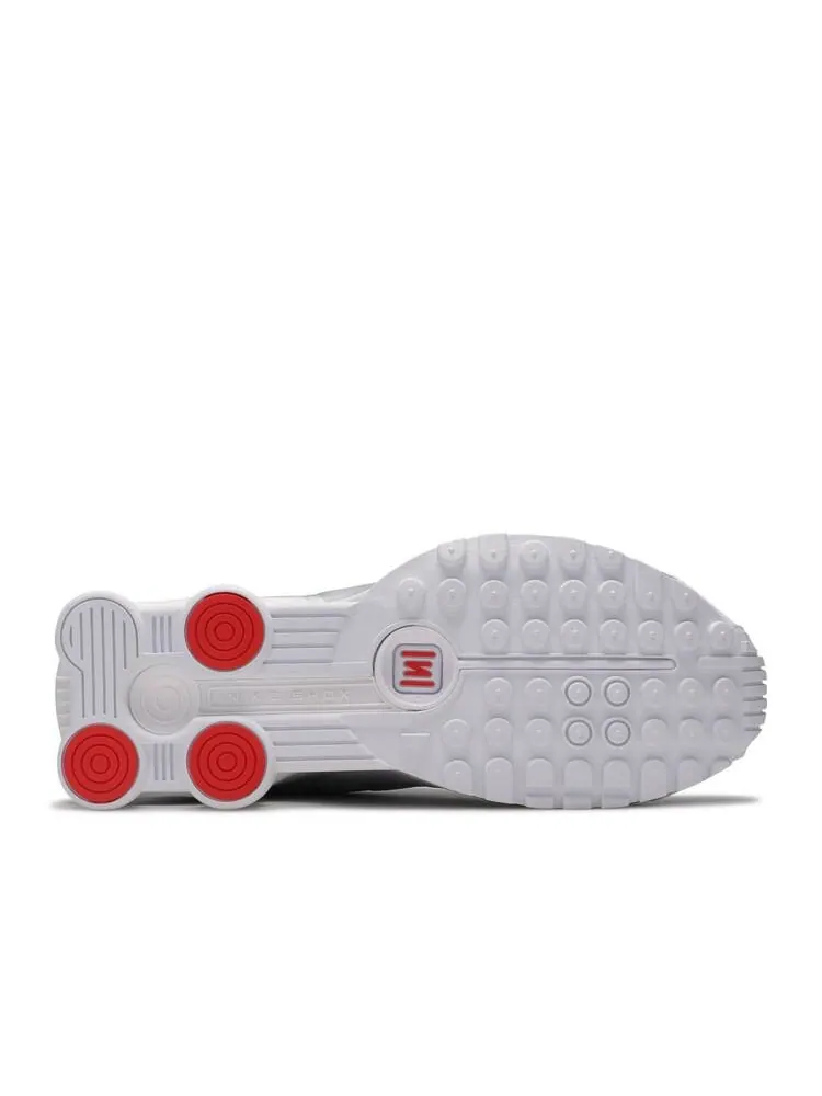 Женские кроссовки Nike Shox R4 'White Metallic' — изображение 4 из 10, белый