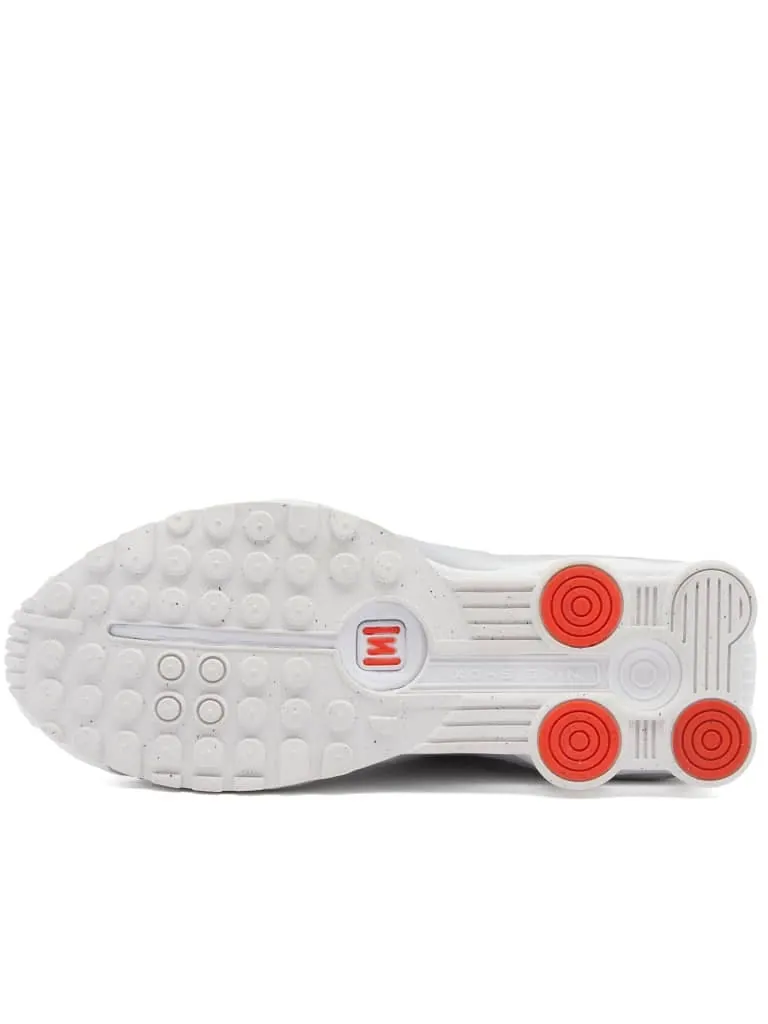 Женские кроссовки Nike Shox R4 'White Metallic' — изображение 8 из 10, белый