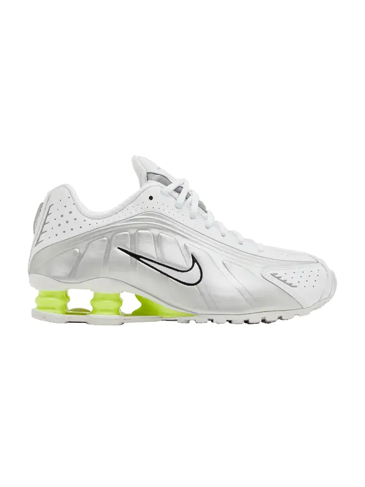Кроссовки Nike Wmns Shox R4 'White Metallic Silver' — изображение 1 из 9