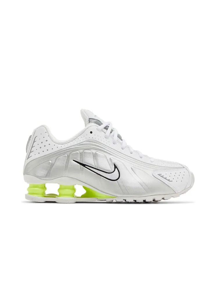 Кроссовки Nike Wmns Shox R4 'White Metallic Silver' — изображение 2 из 9