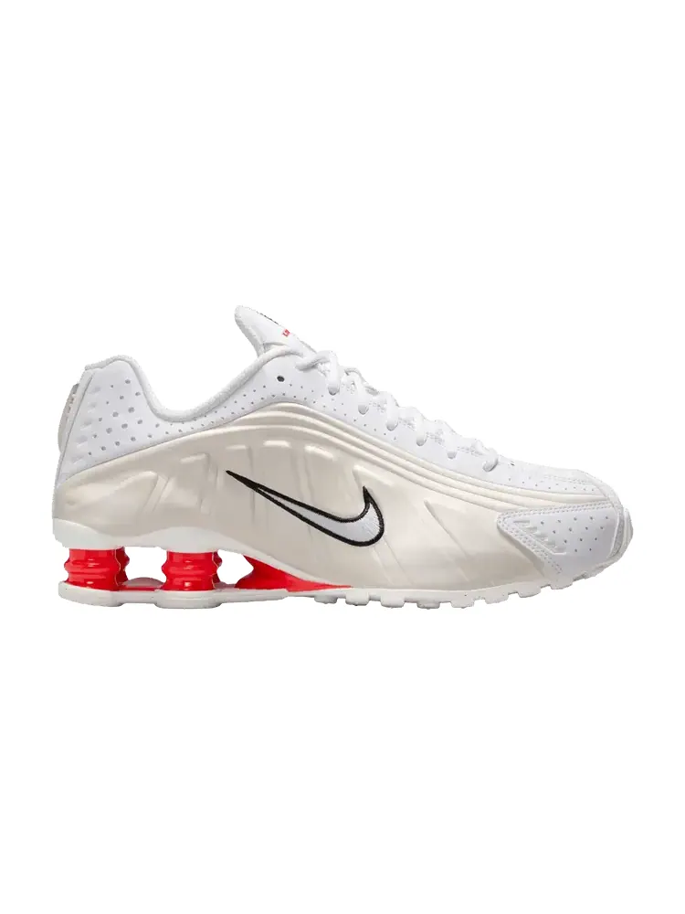 Кроссовки Nike Wmns Shox R4 'Phantom Picante Red' — изображение 1 из 1, белый//красный