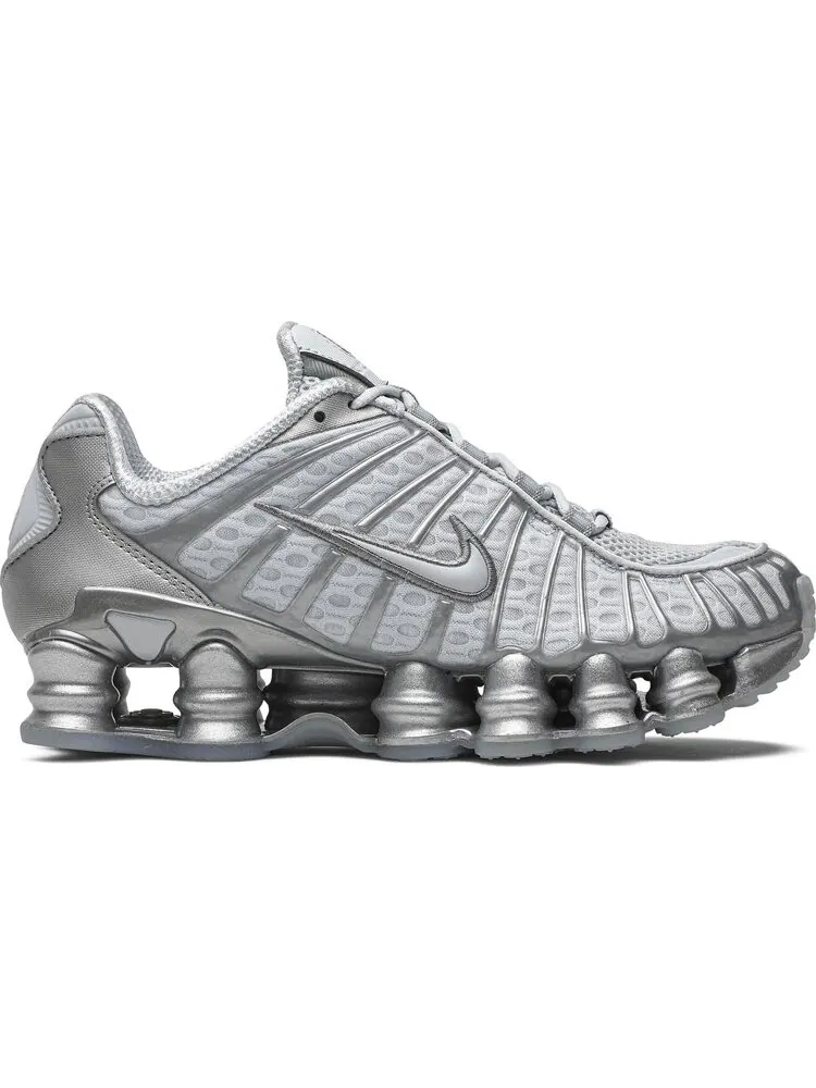 Кроссовки Nike Shox TL 'Chrome' - серебристый стиль и инновации — изображение 1 из 8, серебряный