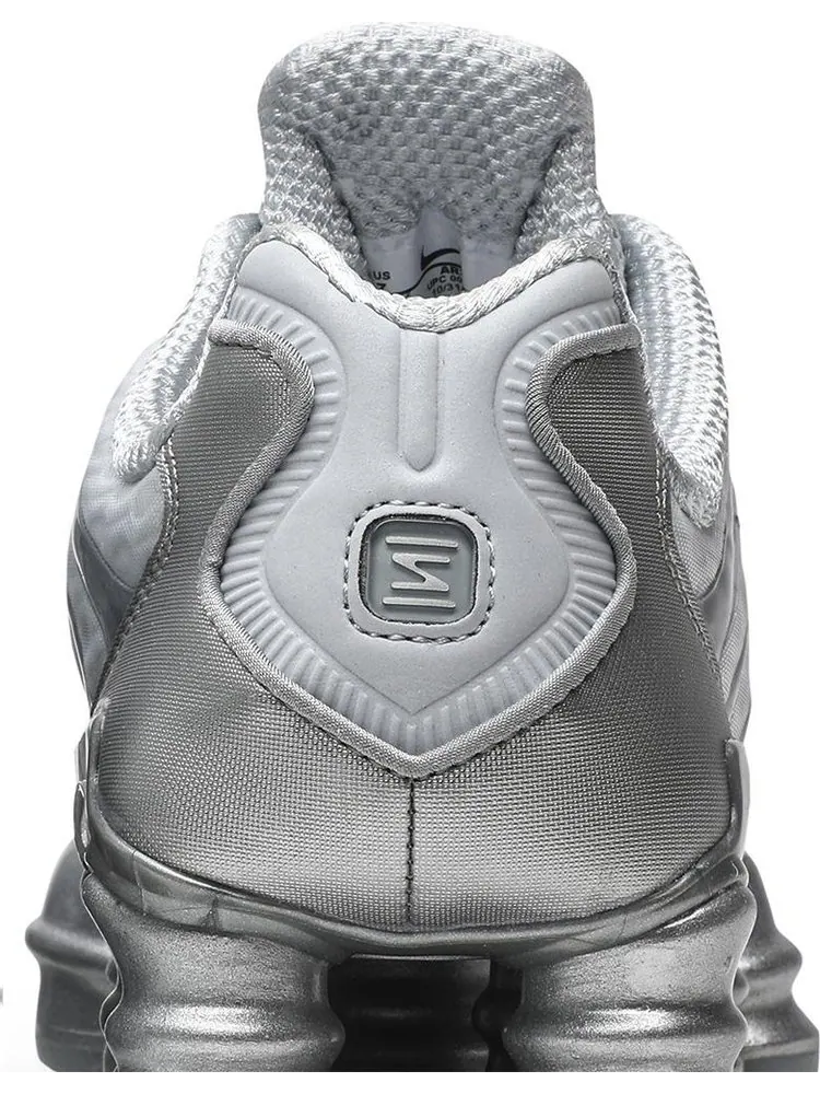 Кроссовки Nike Shox TL 'Chrome' - серебристый стиль и инновации — изображение 7 из 8, серебряный