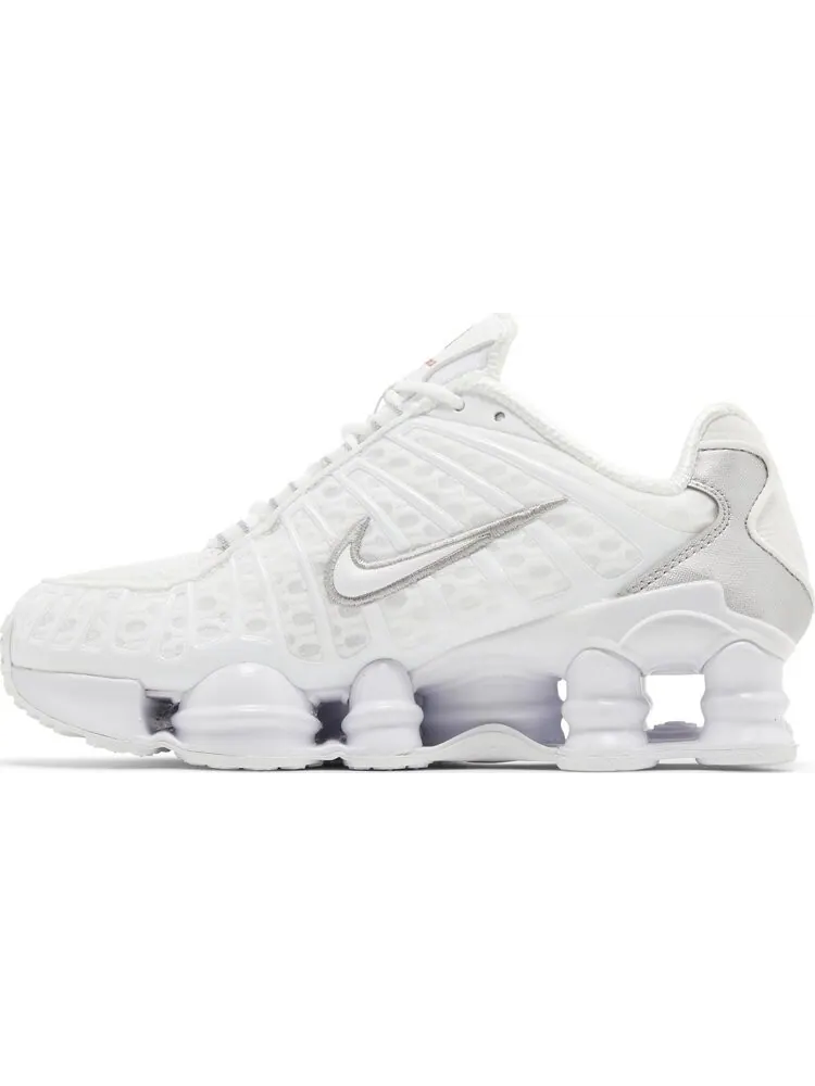 Женские кроссовки Nike Shox TL 'White Silver' — изображение 3 из 4, белый