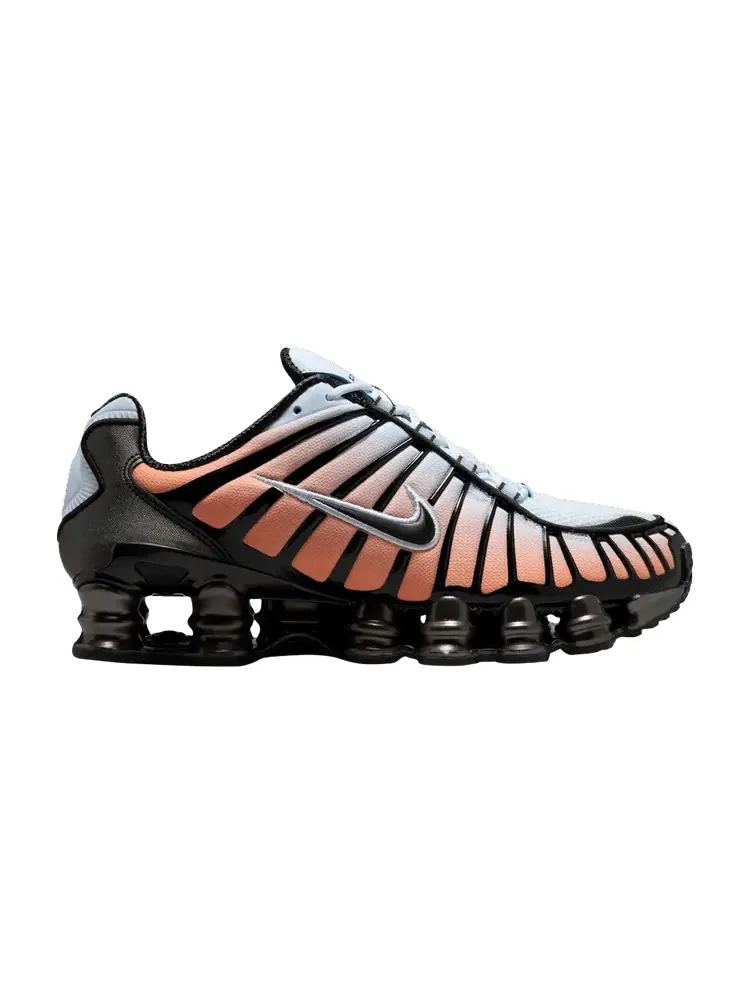 Кроссовки Nike Wmns Shox TL 'Blue Tint Orange' — изображение 1 из 1, синий/черный/оранжевый