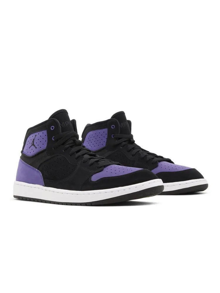Кроссовки Jordan Access 'Black Court Purple' — изображение 8 из 8, черный фиолетовый