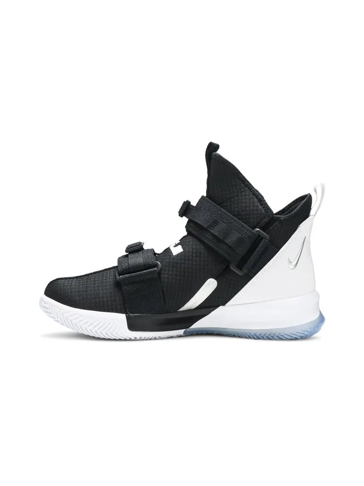 Кроссовки Nike LeBron Soldier 13 'Chrome' — изображение 3 из 4, черный
