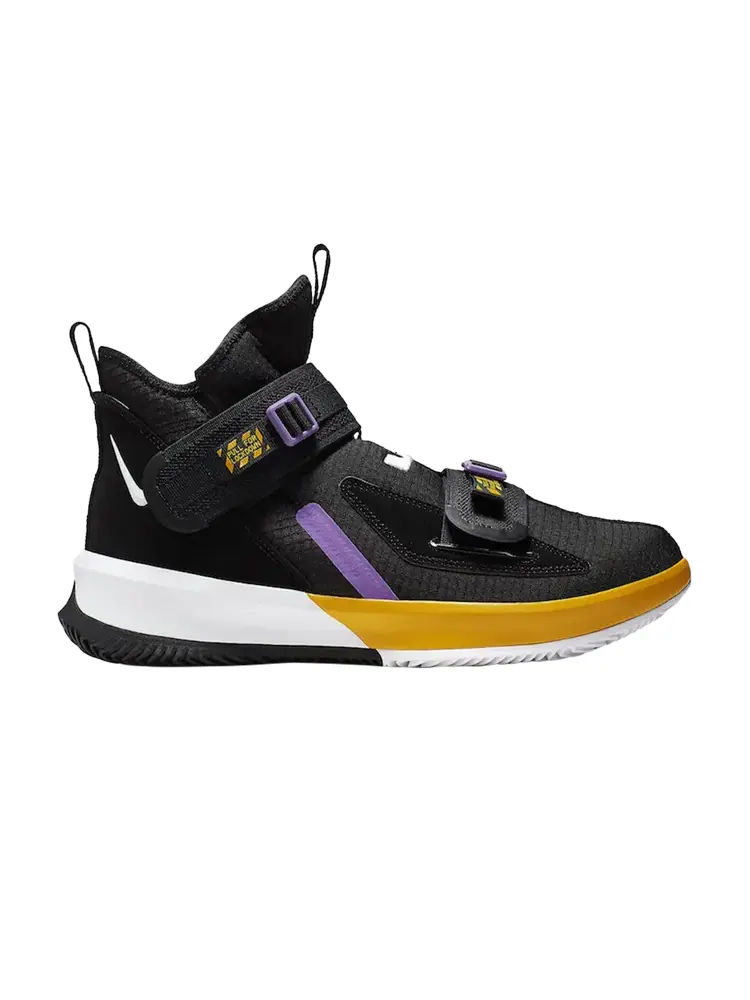 Кроссовки Nike LeBron Soldier 13 EP 'Lakers' — изображение 1 из 1, черный