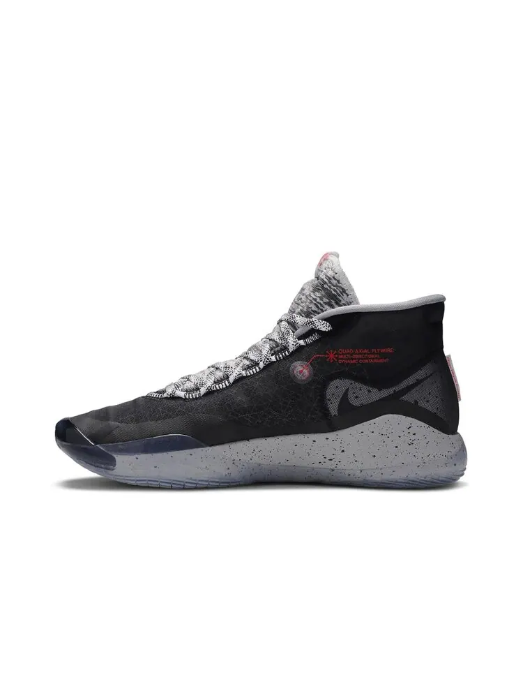 Кроссовки Nike Zoom KD 12 'Black Cement' — изображение 3 из 4, черный