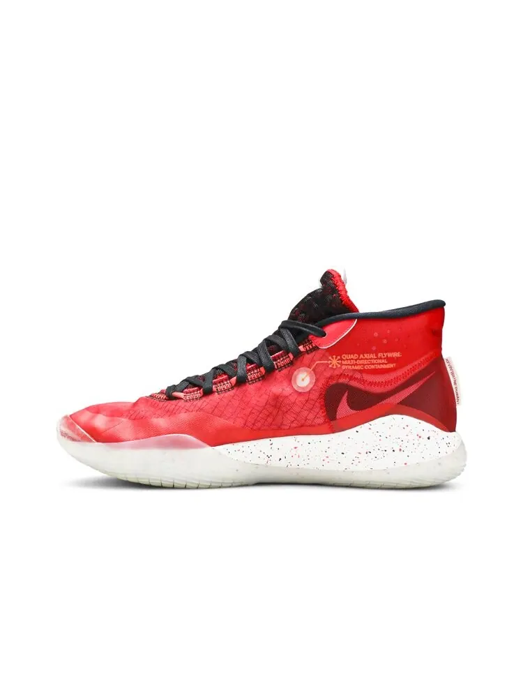Кроссовки Nike Zoom KD 12 'University Red' — изображение 3 из 4, красный